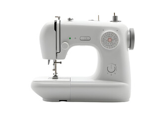 sewing machine isolated on white
