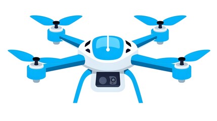 Professional Medical Calibration Quadcopter Vector Icon for Healthcare Industry