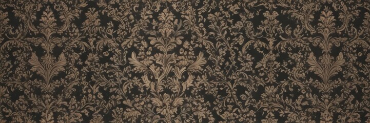 Elegant floral damask wallpaper, intricate seamless pattern, surface, intricate, home decor