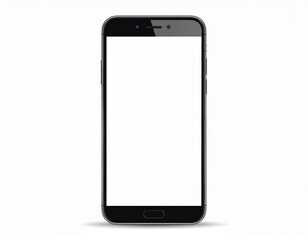 スマートフォン モックアップ 白背景 画面オフ