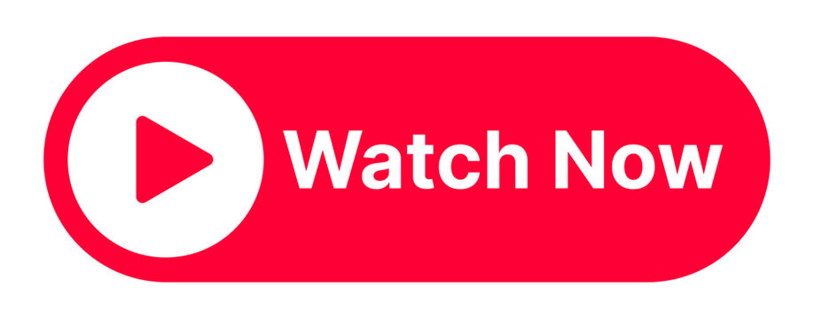 Watch now buttons. Watch video now button. Watch Now Video Play Button. Play video button. player symbol, play video vector illustration. Media player. video viewing.