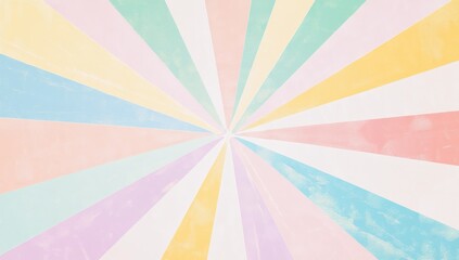 Pastel radial striped background