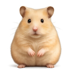 rat on white background