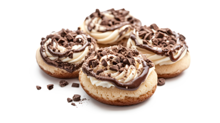 Filled cream cookies