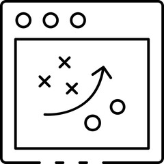 browser illustration on a white background   