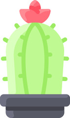 cactus illustration on a white background    