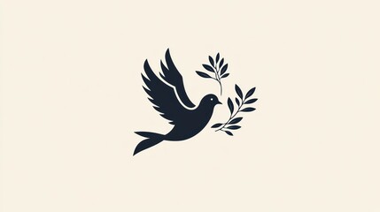 Obraz premium Dove of Peace, Elegant Design (1)