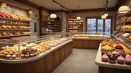 bakery shop in the city