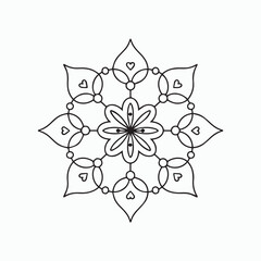 Boho Mandala Pattern Design
