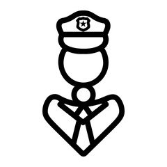 police Line Icon