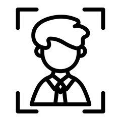 shooting range Line Icon