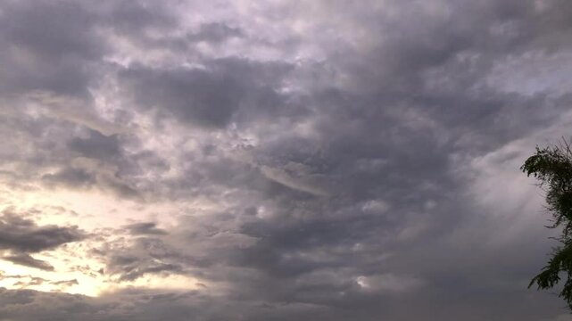 time lapse clouds