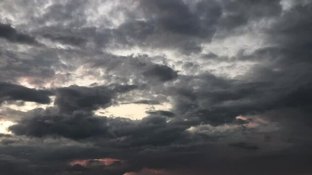 storm clouds timelapse