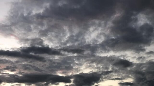 storm clouds timelapse