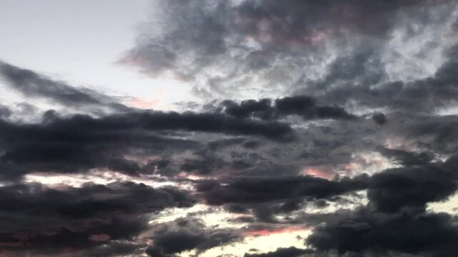 storm clouds timelapse