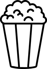 cupcake icon on a white background