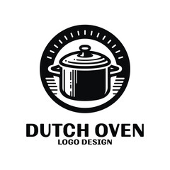 Dutch Oven Vector Logo Design