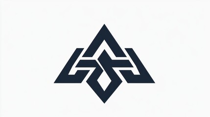 Abstract logo design, modern symbol