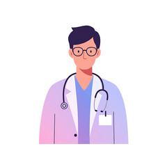 Fototapeta premium doctor with stethoscope