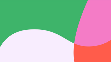 Colorful overlay vector minimalist geometric shapes design. Bright abstract posters for banner, brochure, corporate, website, report, resume, flyer, and presentation. Conference slide deck background.