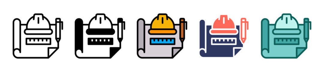 Architect multiple icon