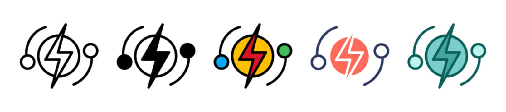Electrical multiple icon