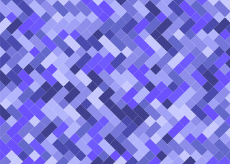 背景 タイル 四角形のジグザグ模様 同系色