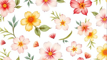 Blooming Elegance: A Floral Tapestry