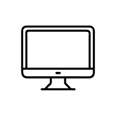 Desktop Monitor Display Icon Design