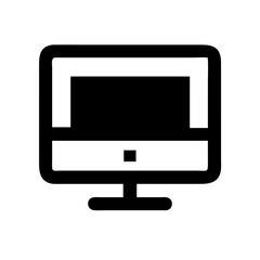Desktop Monitor Display Icon Design