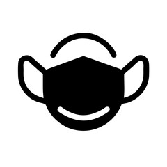 Face Mask Protection Icon Design
