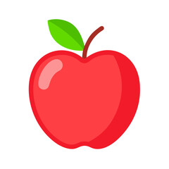 Fresh Apple Fruit Icon Design