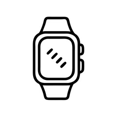 Smartwatch with Adjustable Strap Icon Design