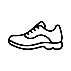 Sports Running Athletic Shoe Icon Design