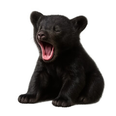 black bear cub