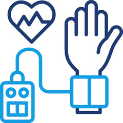 Obraz premium Blood Pressure Icon