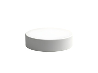 White 3D Cylinder Mockup
