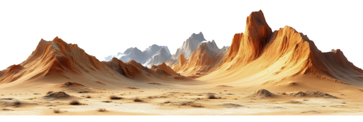 mountain in the desert