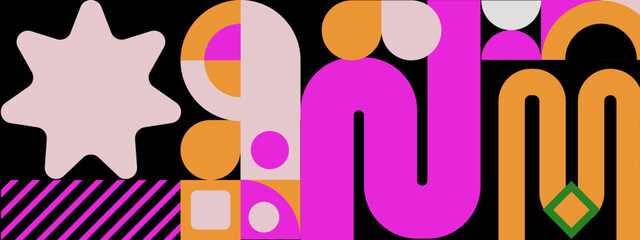 Abstract geometric design suitable for modern branding, web backgrounds, print materials, and digital art projects. Bold and versatile.