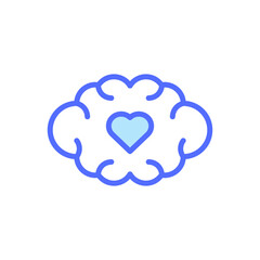Mental Health Icon Representing Emotional Wellness and Support for Individuals Aiming for Balance and Mindfulness in Their Lives