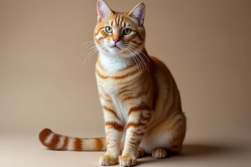 Obraz premium Feline Artwork in Soft Colors