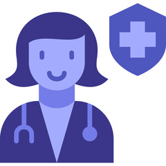 Healthcare Worker Icon