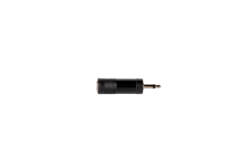 Black audio cable aux isolated on transparent background