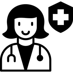 Healthcare Worker Icon