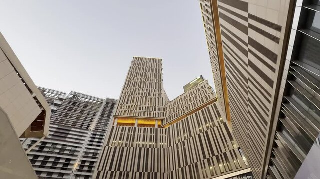 Riyadh Saudi Arabia Abdullah Financial District KAFD business towers, 16 septumber 2025.