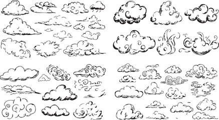 Handmade Cloud Drawing Collection