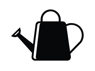 Obraz premium Watering Can Garden Tool Vector Icon