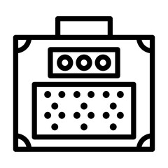 amplifier Line Icon