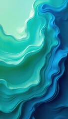 Layered blue and green abstract texture Fluid, swirling, ethereal , green, clouds