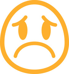Emoji Emoticon Line Icon Element